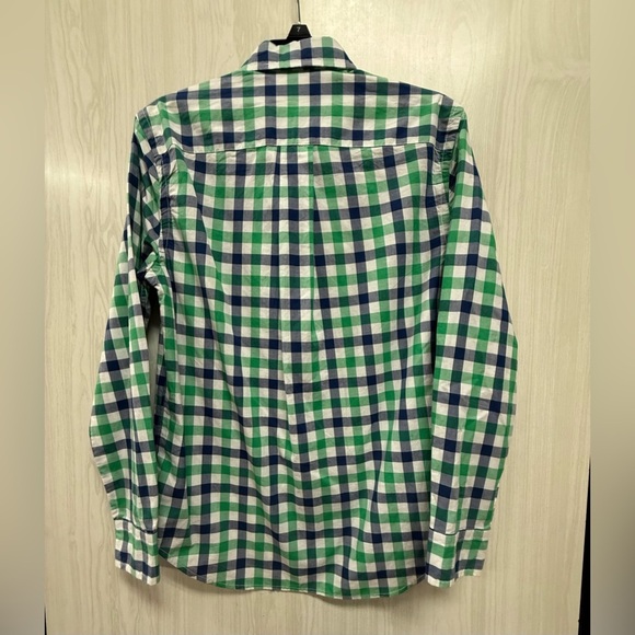 Ralph Lauren Plaid Button Down Boys 10-12 Long Sleeve Dress Shirt 0101 - Picture 3 of 7